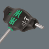 Wera 467/7 HF Set 2 TORX® T-Handle Screwdriver Set With Rack 7 Piece 05023456001
