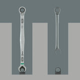 Wera 6007 Joker 11 Set 1 | 11-Piece Ratcheting Combination Spanner Set (Long Design)