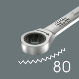 Wera 6007 Joker 11 Set 1 | 11-Piece Ratcheting Combination Spanner Set (Long Design)