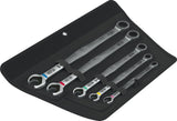 Wera 6007 Joker 5 Set 1 Combination Wrench Set 5 Pieces Metric 05020380001
