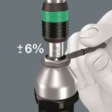 Wera 7443 Adjustable Pistol Grip Torque Screwdriver 4 - 8.8 Nm 1/4" 05074705001