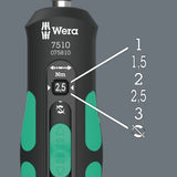 Wera 7510/14 Safe-Torque Speed Tool Carbide Inserts Screwdriver Set 05075840001