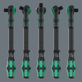 Wera 8000 C Black Edition Zyklop Speed Ratchet Wrench 1/2" Drive 05135882001