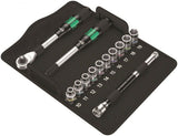 Wera 8006 SC 1 Zyklop Hybrid Ratchet Set 1/2" Drive Metric 05004090001