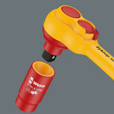Wera 8007 B VDE Insulated Switch Socket Wrench 3/8" Drive 05004966001