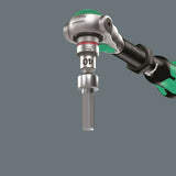 Wera 8100 SA All In Zyklop Speed Ratchet Set HF 1/4" Drive Metric 05003755001