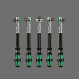 Wera 8100 SA/SC 2 Zyklop Socket Wrench Set 1/4" 1/2" Drive Metric 05160785001