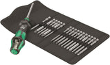 Wera 826 T Kraftform Kompakt Turbo 1 Screwdriver Set 19 Piece Metric 05057482001