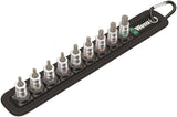Wera 8740 Belt A Zyklop Hex-In-Plus Socket Set 1/4" Drive Imperial 05003884001