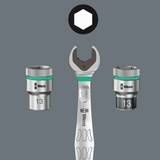 Wera 8790 HMC HF 1 Zyklop Socket Set 1/2" Drive Metric 05004203001