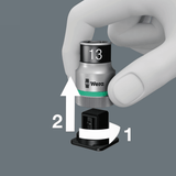 Wera 8790 HMC HF 1 Zyklop Socket Set 1/2" Drive Metric 05004203001