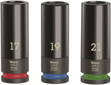 Wera 8790 Wheel Impaktor C Set 1 Socket Set 3 Piece 1/2" Drive 05004595001