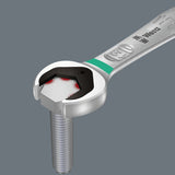 Wera 9630 Magnetic Rail 6000 Joker 1 Ratcheting Wrench Set Metric 05020014001