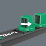 Wera 9661 Magnetic Rail B Impaktor Deep Imperial 1 Socket Set 3/8" 05005591001