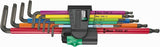 Wera 967/9 TX XL Multicolor TORX® L-Key Set 05024480001