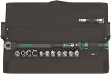 Wera C3 Click-Torque Wrench Set 40 - 200 Nm 1/2" Drive 13 Pieces 05075680001
