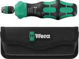 Wera Kraftform Kompakt 25 RA-R Ratcheting Screwdriver Set With Pouch 05051515001