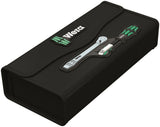 Wera Kraftform Kompakt Zyklop MS1 Metal Speed Socket Wrench Set 1/4" 05135949001