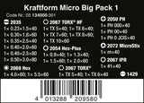 Wera Kraftform Micro Big Pack 1 Precision Screwdriver Set 05134000001