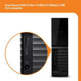 Western Digital 8TB My Book Desktop External Hard Drive  (Refurbished)