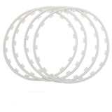 DuPont Nylon Wheel Rim Protectors for Tesla | 4-Piece Set | 5 Colors | Curb Rash Guard | Impact Resistant