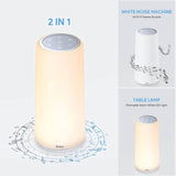 White Baby Sound Machine with Night Light