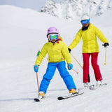 White for Kid Ski Goggles Double Anti Fog Lenses Sun Glasses