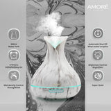 White Marble 300ml Ultrasonic Aroma Diffuser