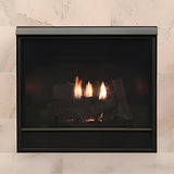 White Mountain Hearth (Empire) Tahoe 42-Inch Clean Face Direct Vent Deluxe Millivolt Fireplace [DVCD42FP30N/71P] (SAK56352)