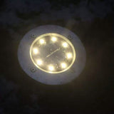 White Solar LED Garden Light