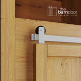 Mini Straight Top Mount Barn Door Hardware
