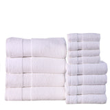 6-Pack: 100% Cotton Towel Set - Assorted Colors
