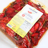 L'Oro Del Sud, Whole Calabrian Chili Peppers in Oil, 2.2 lb (1 kg)