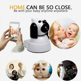WiFi IP Camera 720P HD Wireless Camera with Motion Detection Two-Way Audio Night Vision
