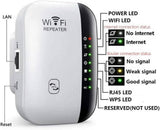 WiFi Repeater Plus Boosts WiFi Signal, Extends Internet Coverage, Cell Phone Signal Amplifier for Home