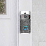 WiFi Wireless Video Doorbell Two-Way Talk Smart PIR Door Bell Security Camera HD