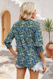 WIHOLL Blouses for Women Dressy Casual 3/4 Length Sleeve Womens Tops Trendy Summer Spring Shirts S-3XL