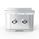 Wildfire Outdoor Living Ranch Pro 14-Inch Stainless Steel Double Side Burner [WFDBLSBRN-BSS/SS] (SAK64352)
