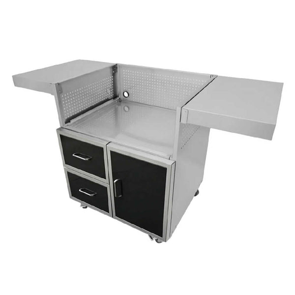 Wildfire Outdoor Living Black Stainless Steel Outdoor Grill Cart (SAK98231)