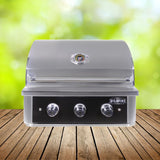 Wildfire Outdoor Living Ranch Pro 304 Stainless Steel Propane Gas Grill, 30" (WF-PRO30G-RH-LP) (SAK18437)