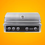 Wildfire Outdoor Living Ranch Pro 304 Stainless Steel Propane Gas Grill, 42" (WF-PRO42G-RH-LP) (SAK50263)
