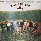 Willie Nelson & Family (Limited Edition, "Campfire Quad" Colored Vinyl) [Vinyl]