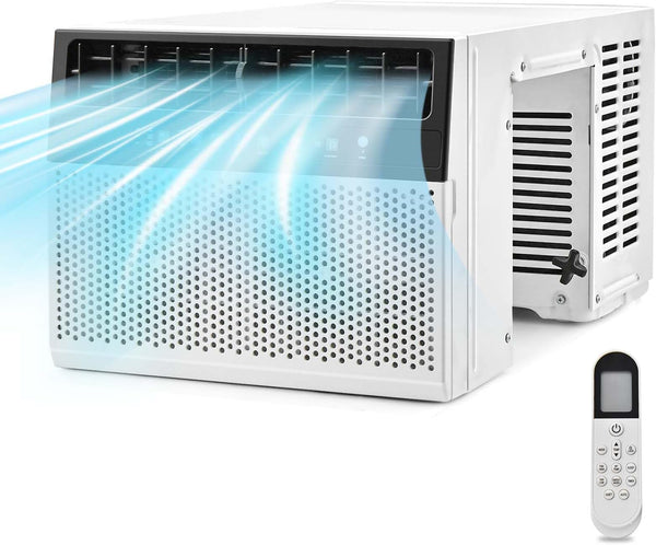 Window Air Conditioner 12,000 BTU, 6 in 1 U Shaped Window AC unit with Remote Control A5408W-12K