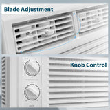 Window Air Conditioner, 7 Temp Dial, Cools up to 150 Sq.Ft.  A8501W