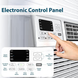 Window Air Conditioner, 8000BTU, 24H Timer, Remote Control A8502W