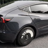 Window Visor Rain Guards for Model 3/Y | 4-Piece Set | 3M Adhesive