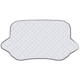 Windshield Protector Against Ice Sun Fit for Small Mid SUVs with Anti-theft Flaps