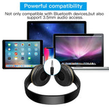 Wireless Bluetooth Headphones Stereo Heavy Bass Earphones Over the Ear Headset
