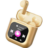Wireless Earbuds Bluetooth 5.3 Headphones ENC Noise Cancelling in-Ear Earbuds with Wireless Charging Case LED Display Deep Bass Earphones Headset with Built-in Mic