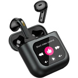 Wireless Earbuds Bluetooth 5.3 Headphones ENC Noise Cancelling in-Ear Earbuds with Wireless Charging Case LED Display Deep Bass Earphones Headset with Built-in Mic